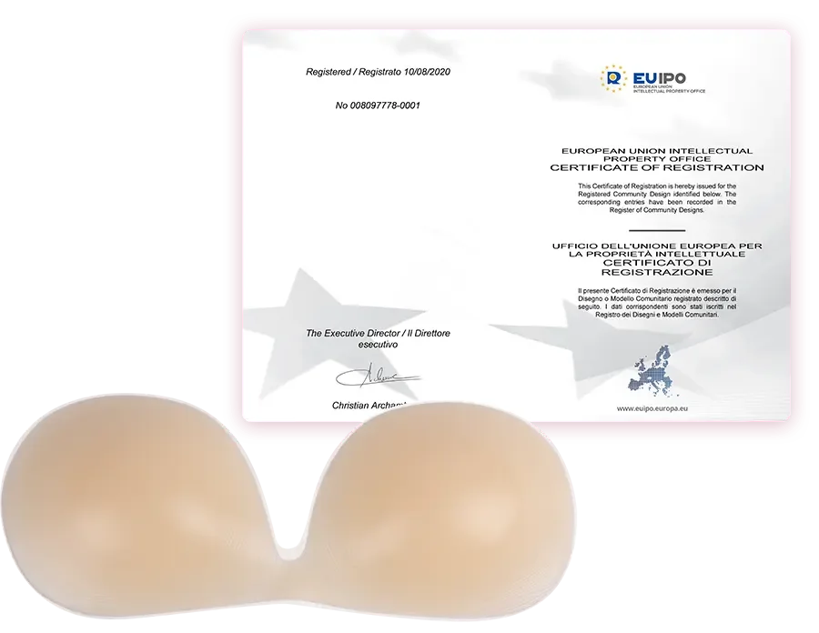 Siamese-Silicone-Adhesive-Bra-Patent