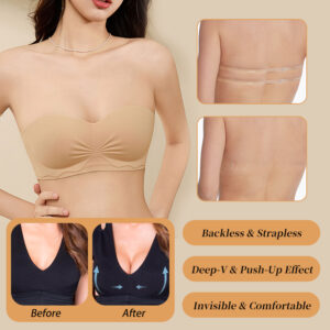 XB168 strplessa bra
